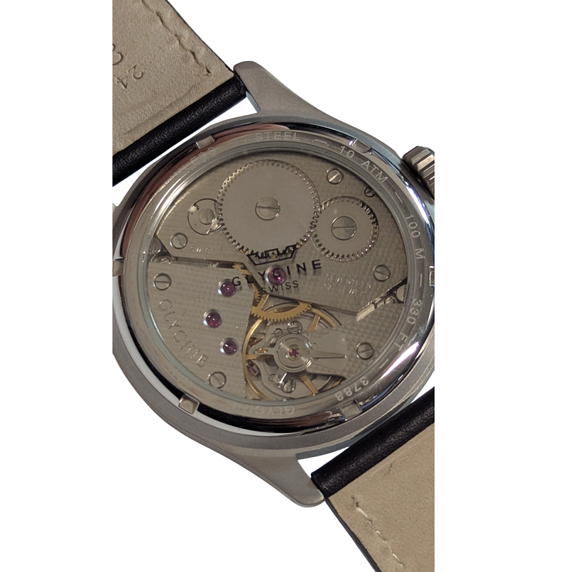 Orologio Glycine 3788-19AT-LB9 KMU48 a carica manuale-2b Gioielli