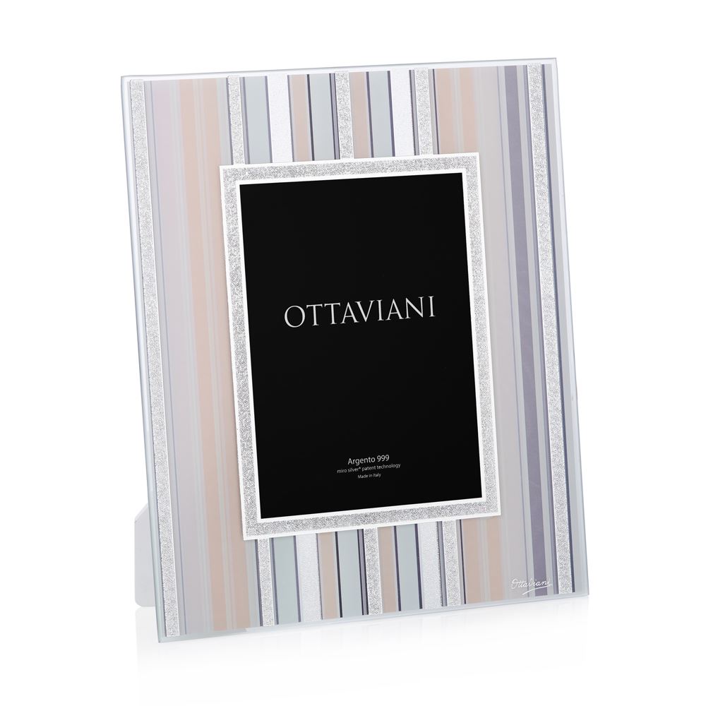 Cornice Ottaviani Millerighe in cristallo 13x18-2b Gioielli