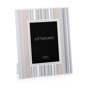 Cornice Ottaviani Millerighe in cristallo 13x18-2b Gioielli