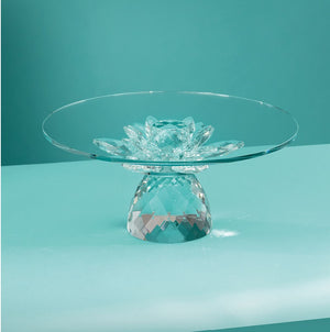 Alzata Ottaviani in cristallo 30 cm-2b Gioielli