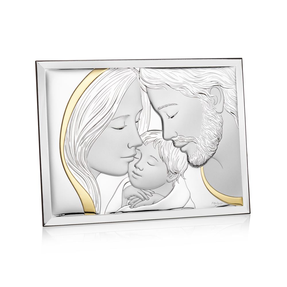 Icona Ottaviani Sacrca Famiglia 14x10 orizzontale-2b Gioielli