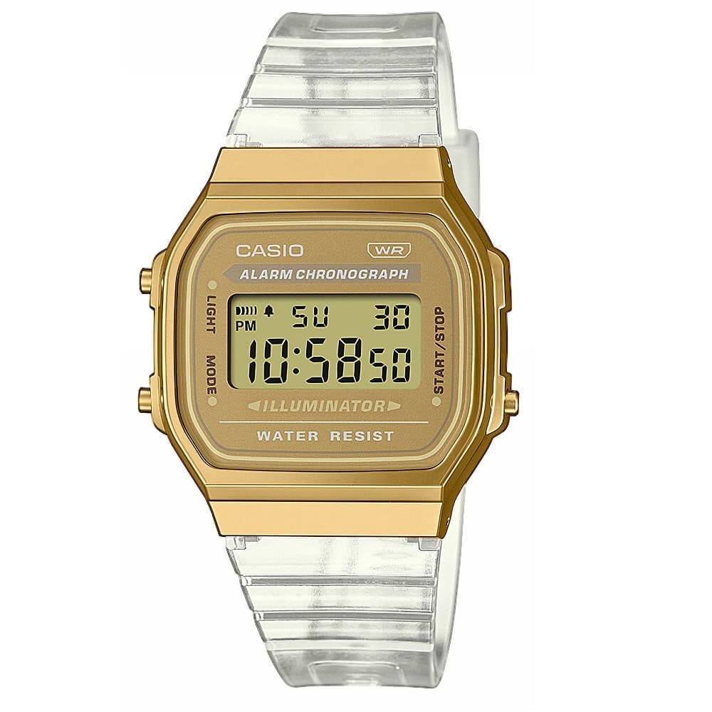 Orologio Casio Vintage A168XESG-9AEF 36 mm-2b Gioielli