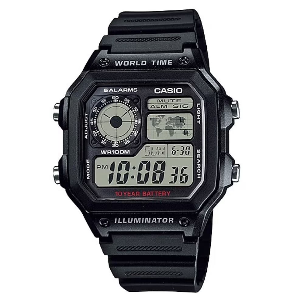 Orologio Casio Collection AE-1200WH-1AVEF uomo-2b Gioielli