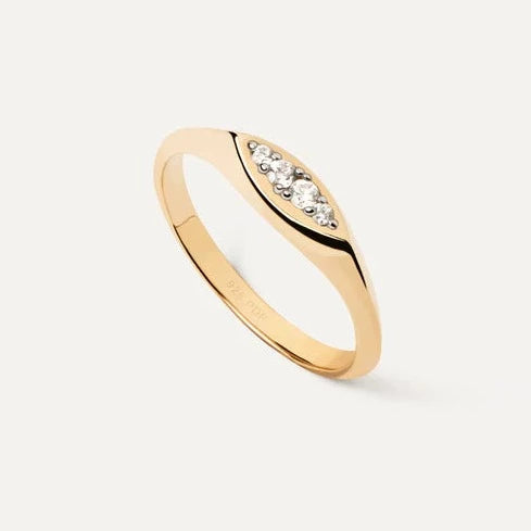 Anello PdPaola Vanilla23 AN01-A52-14 argento donna misura 14-2b Gioielli