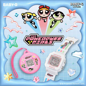 Orologio Casio Baby-G BGD-10KPP-7ER Powerpuff Girls Superchicche donna-2b Gioielli