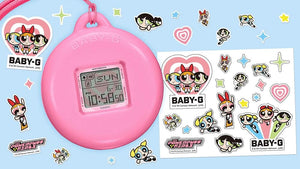 Orologio Casio Baby-G BGD-10KPP-7ER Powerpuff Girls Superchicche donna-2b Gioielli