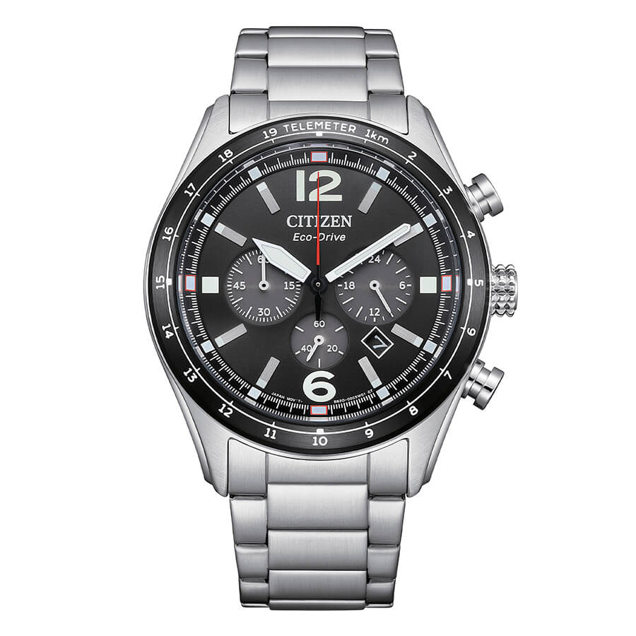 Orologio Citizen OF CA4654-55E Aviator Crono uomo 41 mm-2b Gioielli