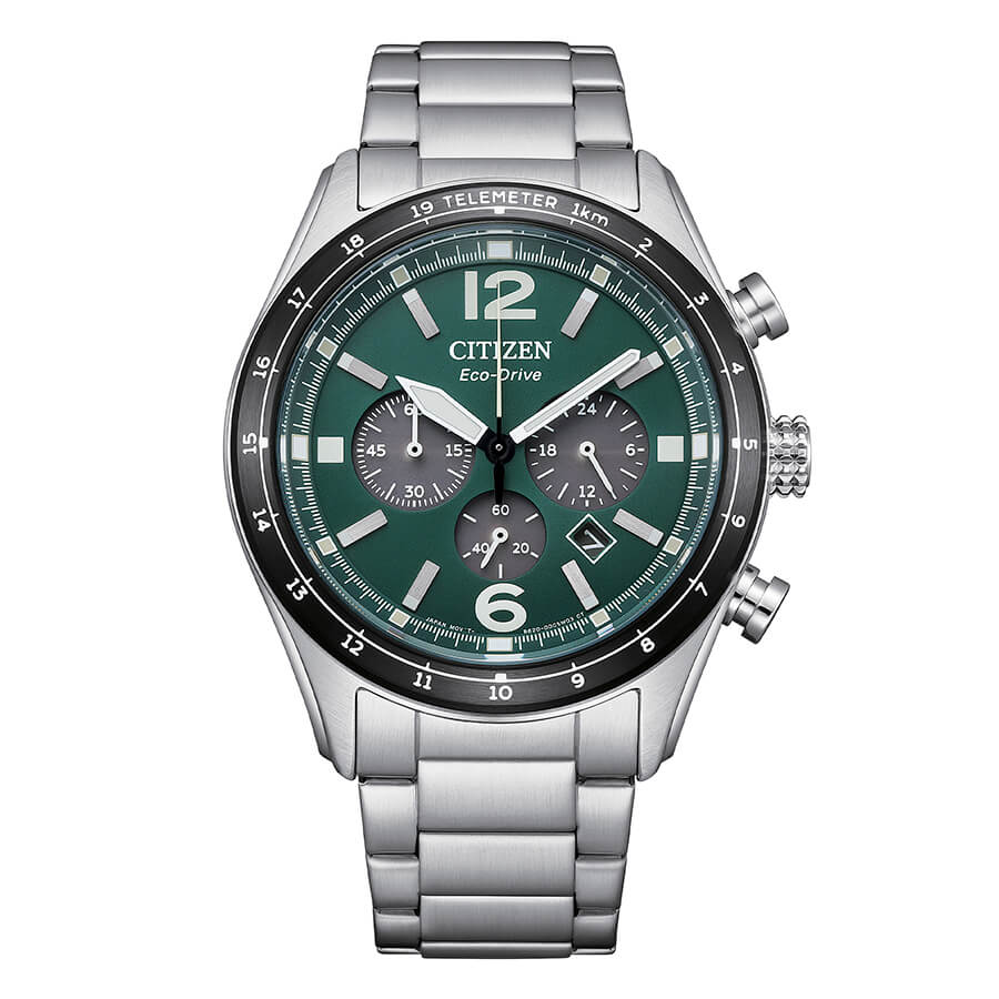 Orologio Citizen OF CA4654-55X Aviator Crono uomo 43 mm-2b Gioielli