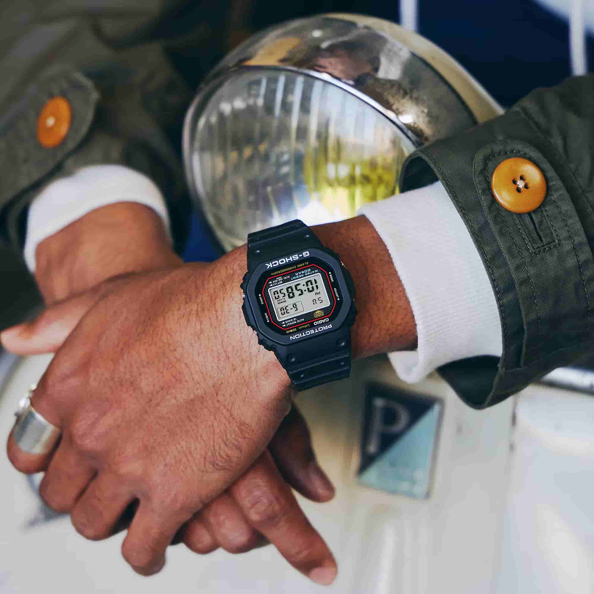 Orologio Casio G-Shock DW-5000R-1AER Origin uomo 42 mm Limited Edition-2b Gioielli