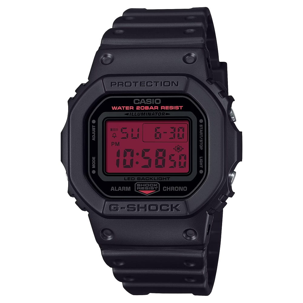 Orologio Casio G-Shock DW-5600BBR-1ER Black &amp; Bold Red-2b Gioielli