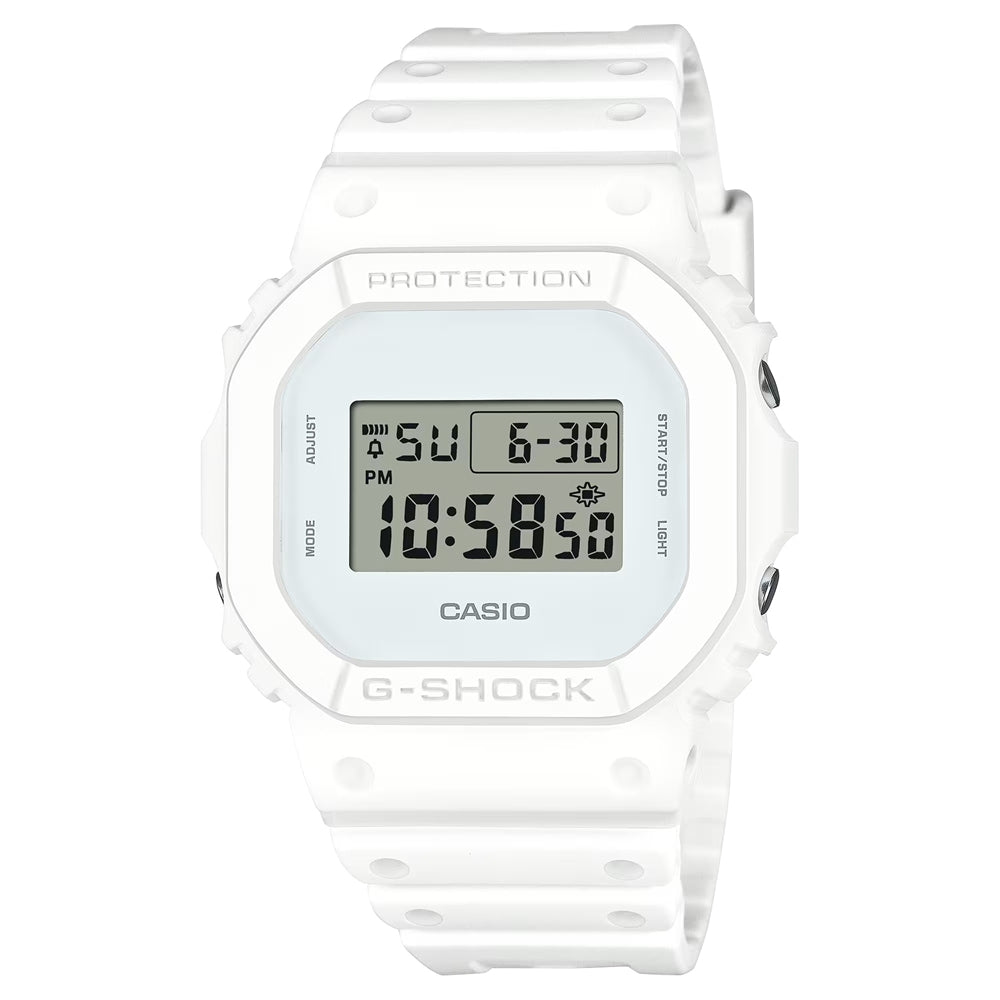 Orologio Casio G-Shock DW-5600WW-7ER All White unisex 43 mm-2b Gioielli