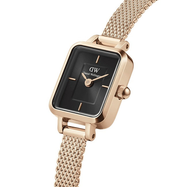 Orologio DW Quadro Mini Melrose DW00100647 donna 15x18 mm-2b Gioielli