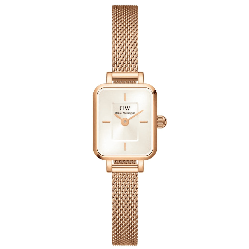 Orologio DW Quadro Mini Melrose DW00100651 donna 15x18 mm-2b Gioielli
