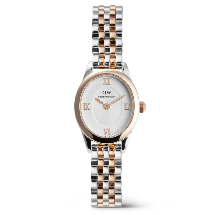 Orologio DW Ophelia Mini Two Tone DW00100810 Rose Gold donna-2b Gioielli