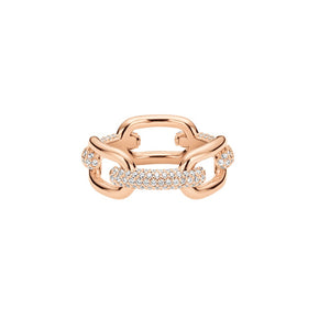 Anello DW Crystal Link Rose Gold DW00400579 donna misura 12-2b Gioielli