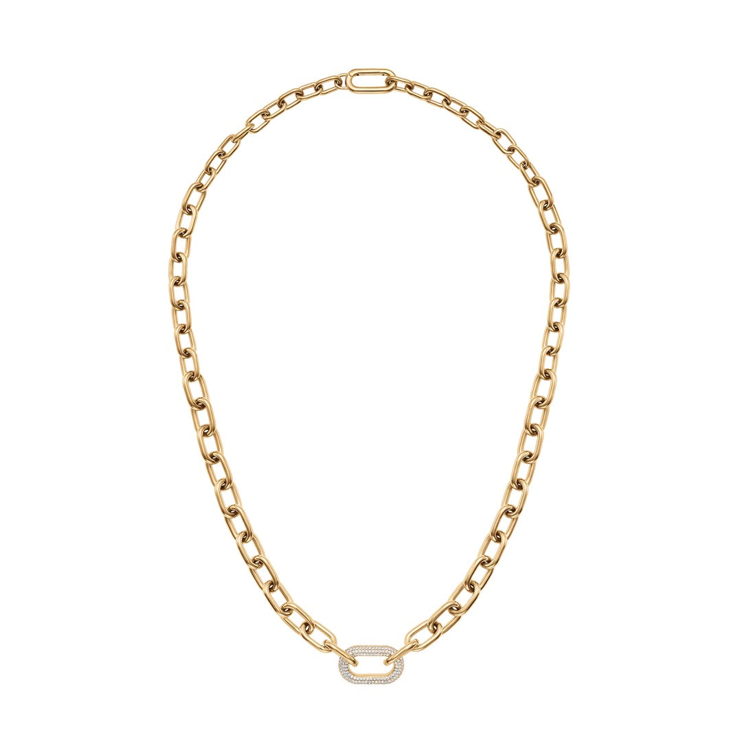 Collana DW Crystal Gold DW00400589 donna-2b Gioielli
