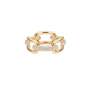 Anello DW Crystal Link Gold DW00400599 donna misura 16-2b Gioielli