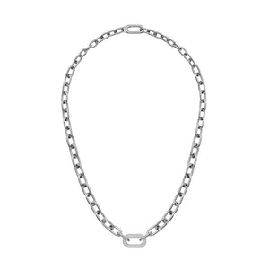 Collana DW Crystal Link Silver DW00400607 donna-2b Gioielli