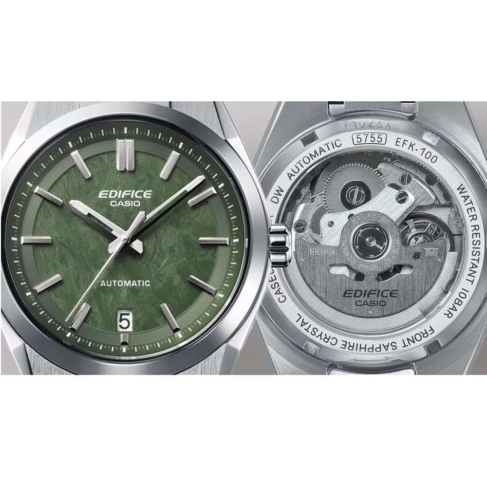 Orologio Casio Edifice EFK-100D-3AER automatico uomo 39 mm-2b Gioielli