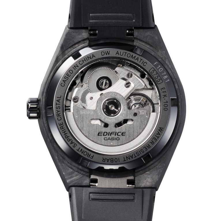 Orologio Casio Edifice EFK-100XPB-1AER Full Carbon automatico uomo 39 mm-2b Gioielli
