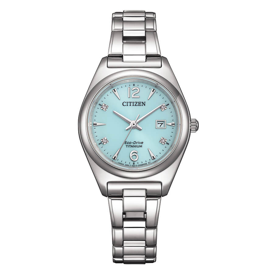 Orologio Citizen Lady EW2601-81M Super Titanio diamanti donna 29 mm-2b Gioielli