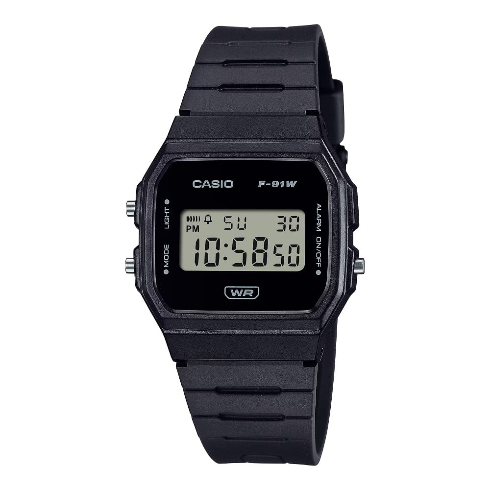 Orologio Casio Collection F-91WB-1AEF uomo 35 mm-2b Gioielli