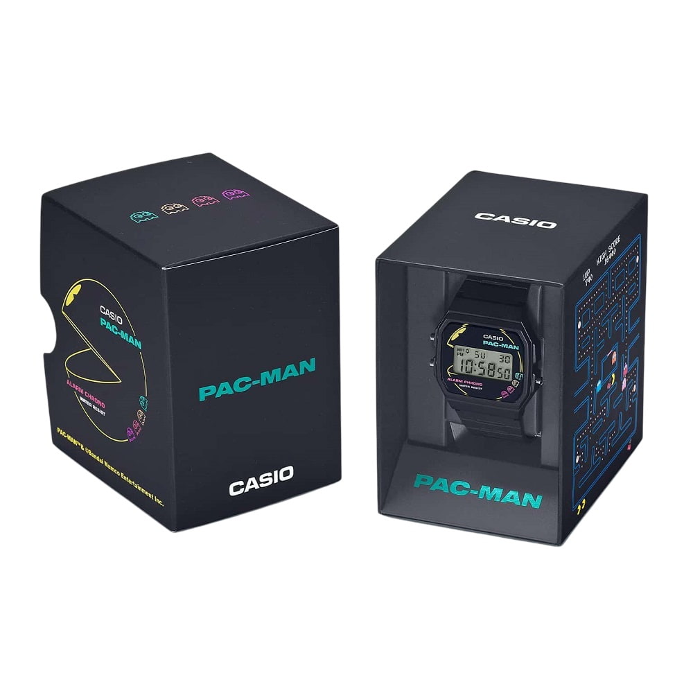 Orologio Casio Collection F-91WPC-1AER PAC-MAN WAKA WAKA Limited Edition-2b Gioielli