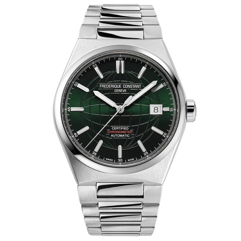 Orologio Frederique Constant Highlife FC-303G3NH6B automatico COSC uomo doppio cinturino 39 mm-2b Gioielli