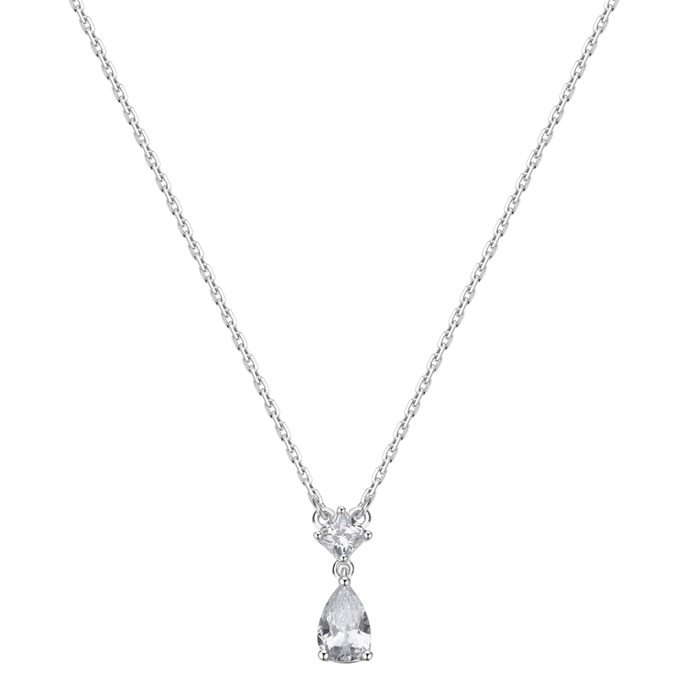 Brosway Collana Donna In Argento 925 Con Pendente Piuma - Collezione Paradisia - Lunghezza 445 Mm - Gioiello Made In Italy Anallergico - 2