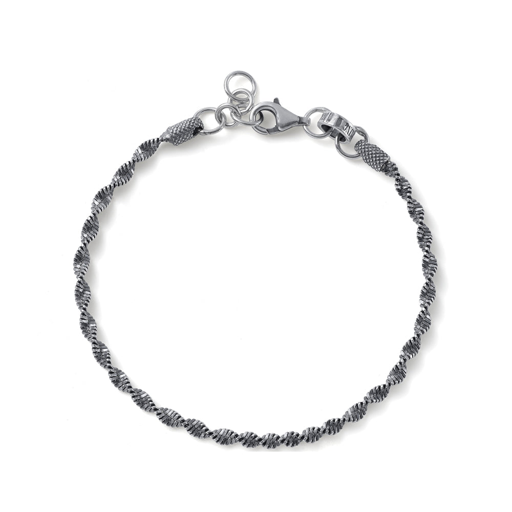 Bracciale Alessandro Magrino Icone argento uomo G4629-2b Gioielli