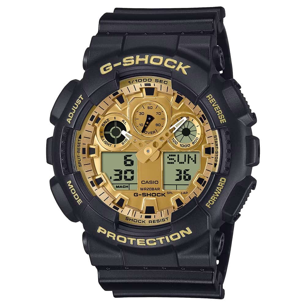 Orologio Casio G-Shock GA-100GGB-1A9ER uomo 51 mm-2b Gioielli
