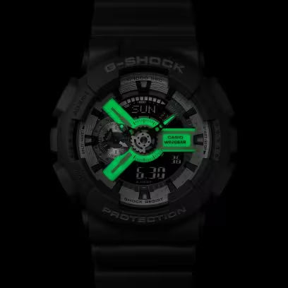 Orologio Casio G-Shock GA-110HD-8AER Hidden Glow uomo 51 mm-2b Gioielli
