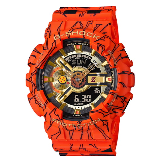 Orologio Casio G-Shock GA-110JDB-1A4ER DRAGON BALL Limited Edition-2b Gioielli