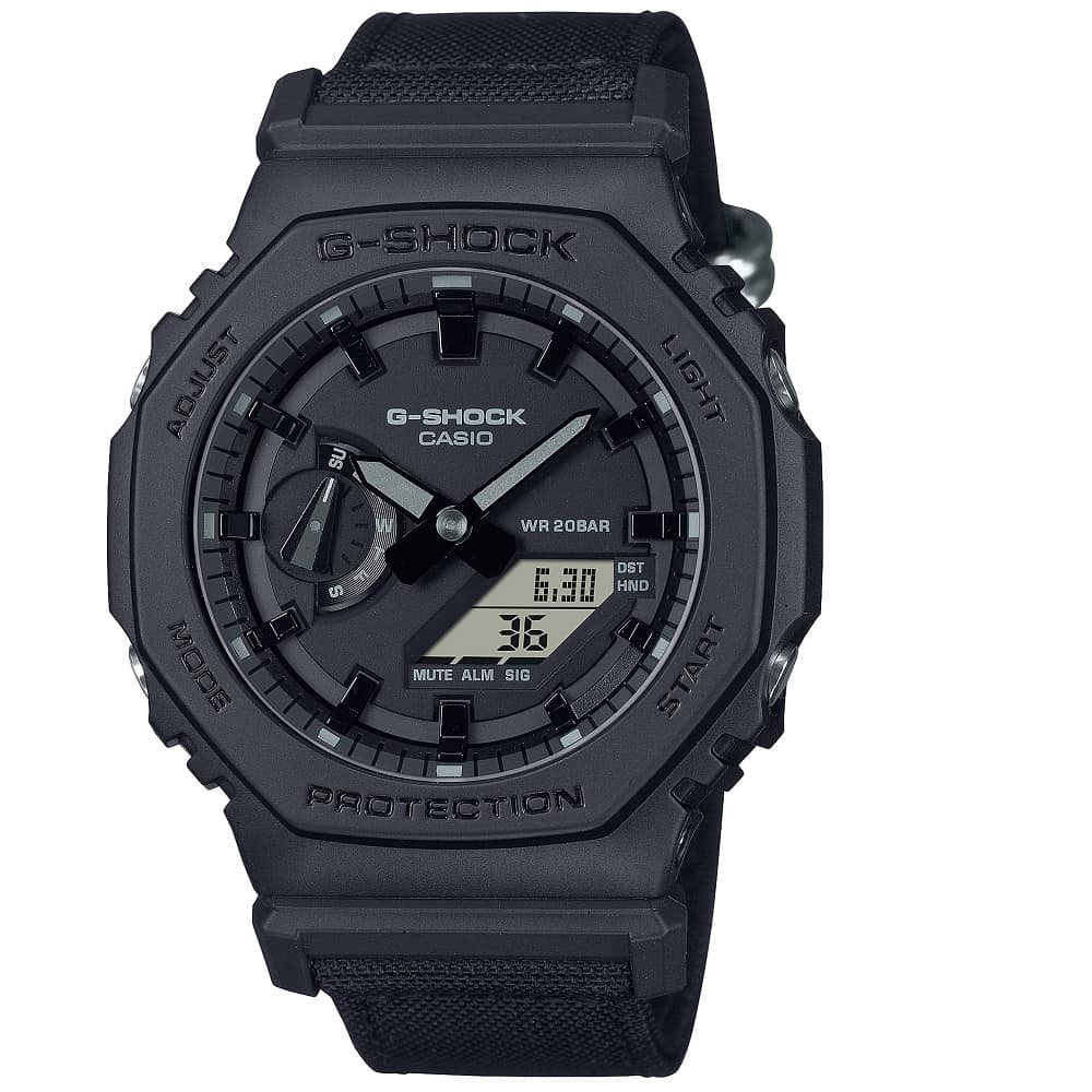 Orologio Casio G-Shock GA-2100BCE-1AER Cordura uomo 45 mm-2b Gioielli