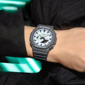 Orologio Casio G-Shock GA-2100HD-8AER Hidden Glow uomo 45 mm-2b Gioielli