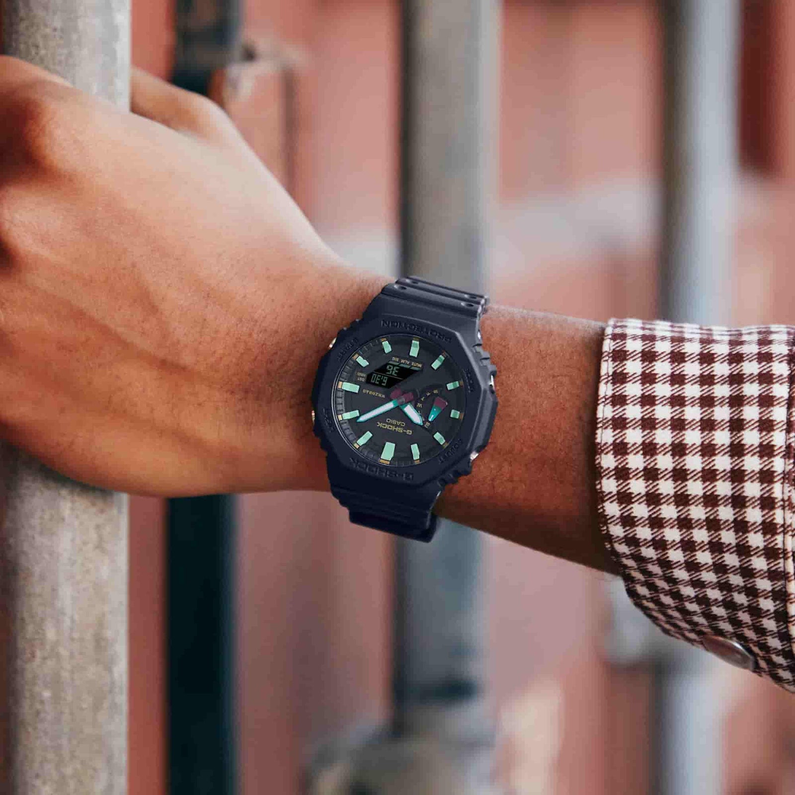 Orologio Casio G-Shock GA-2100RC-1AER Rusted Iron uomo-2b Gioielli