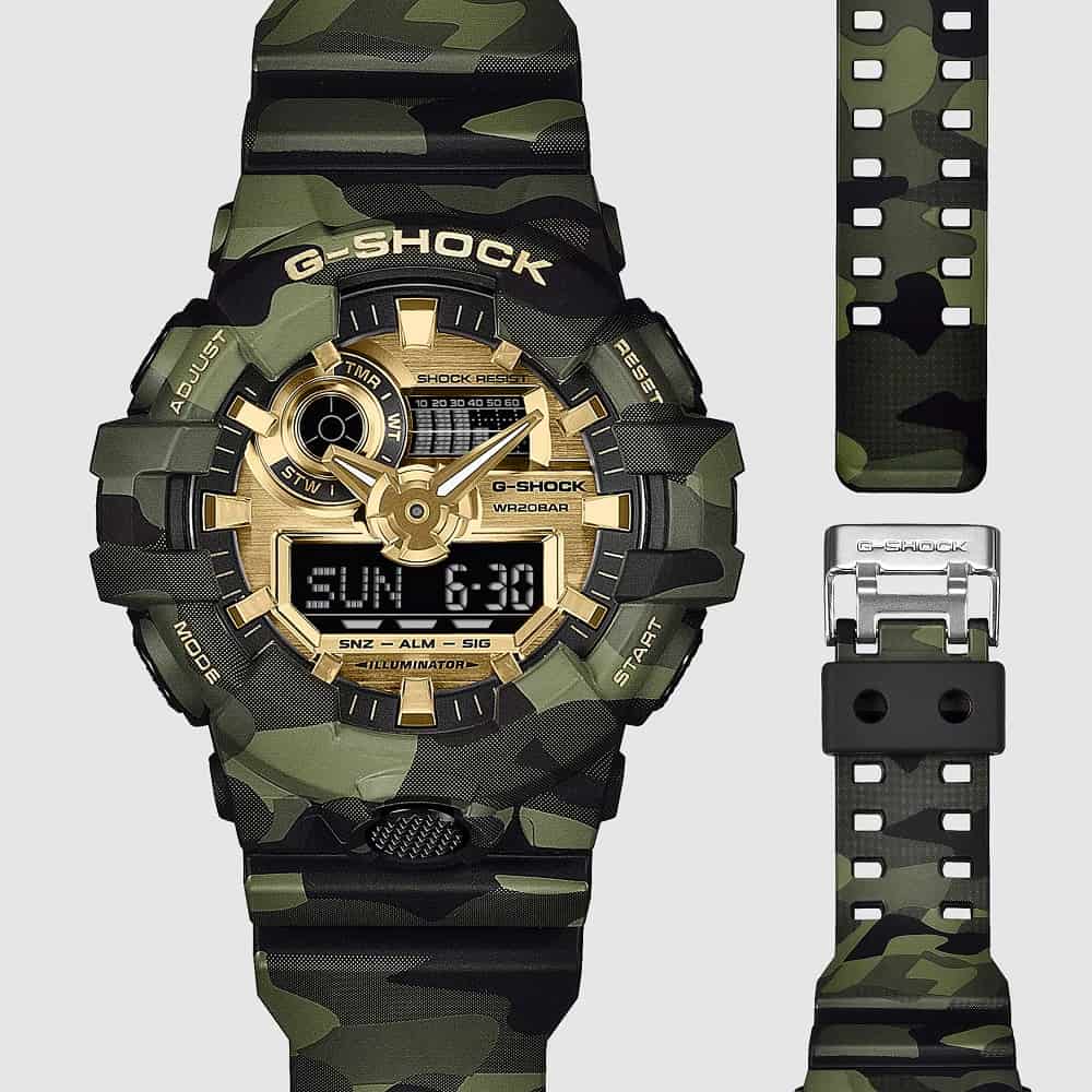 Orologio Casio G-Shock GA-700CMG-3AER uomo