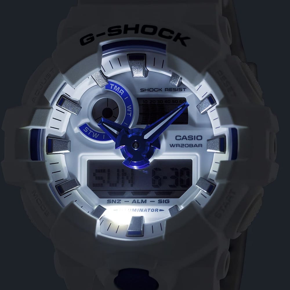 Orologio Casio G-Shock GA-700HDS-7AER Hidden Glow uomo 53 mm-2b Gioielli