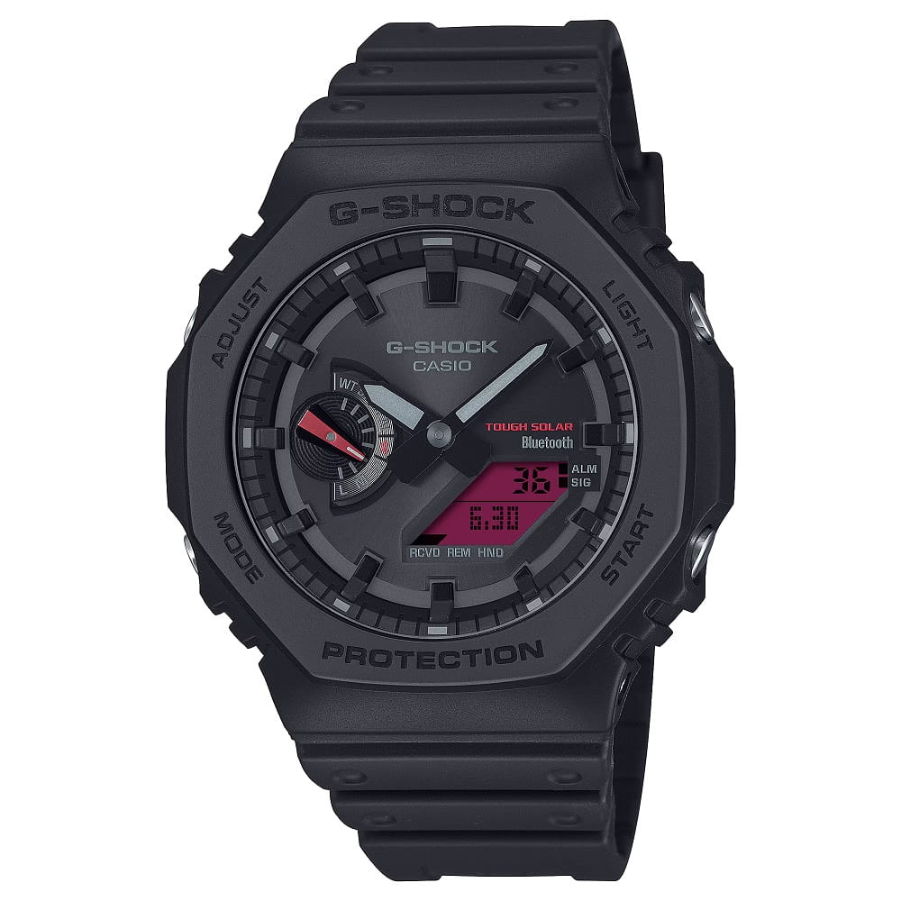 Orologio Casio G-Shock GA-B2100BBR-1AER Black &amp; Bold Red-2b Gioielli