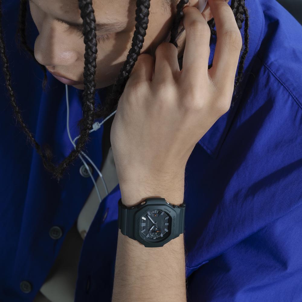 Casio G-SHOCK GAC-2500-3AER verde scuro | Serie GAC-2500-2b Gioielli