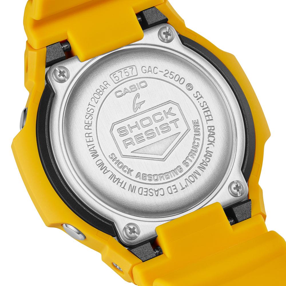 Casio G-SHOCK GAC-2500-9AER giallo | Serie GAC-2500-2b Gioielli