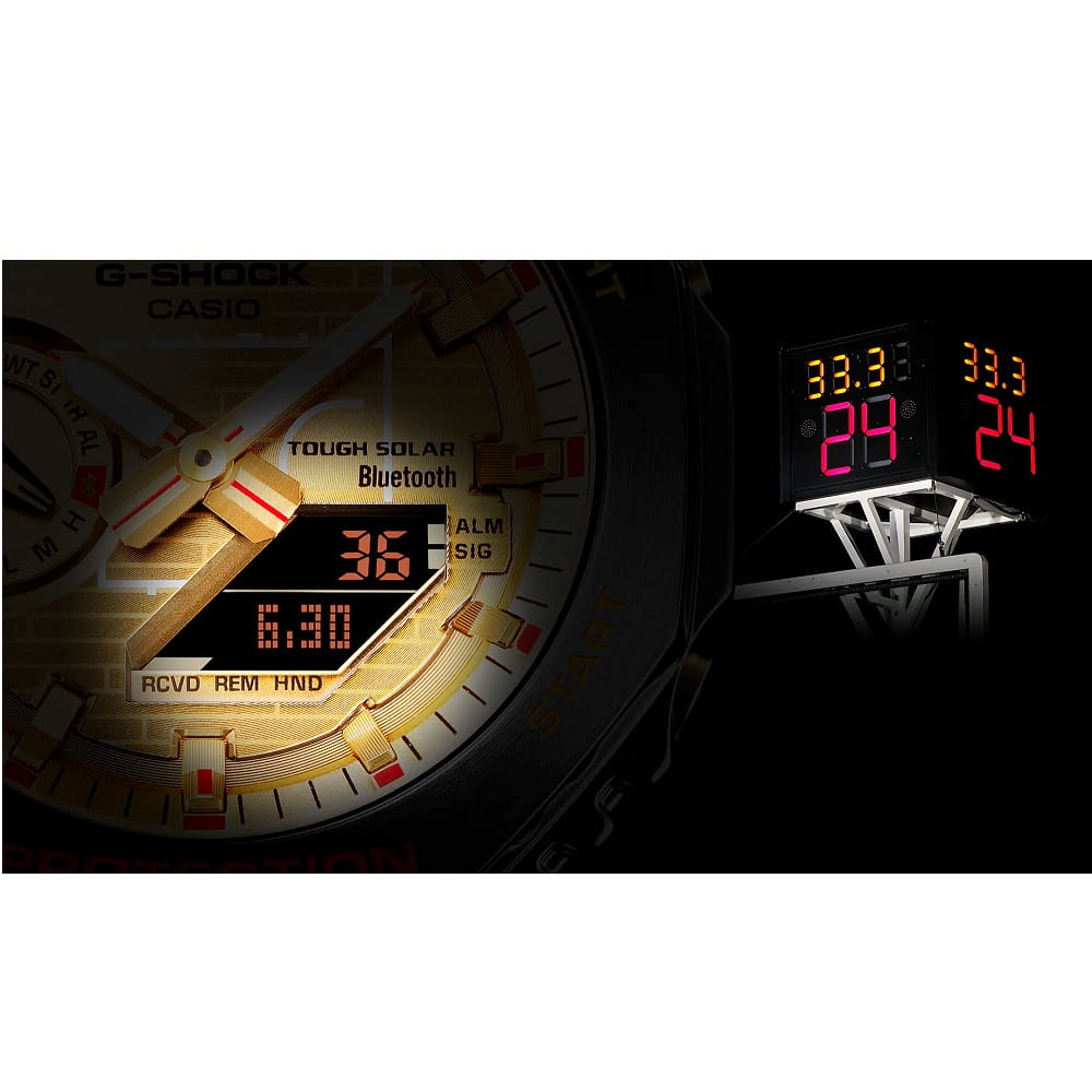 Orologio Casio G-Shock GBM-2100RH-1AER Rui Hachimura uomo 44 mm-2b Gioielli