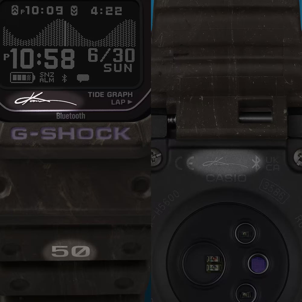 Orologio Casio G-Shock GBX-H5600KI-5ER Kanoa Igarashi solare uomo-2b Gioielli
