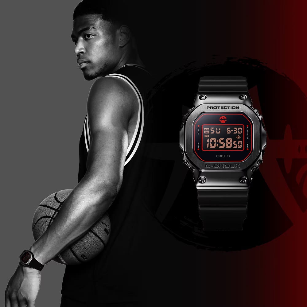 Orologio Casio G-Shock GM-5600RH-1ER Rui Hachimura Limited Edition uomo 43 mm-2b Gioielli