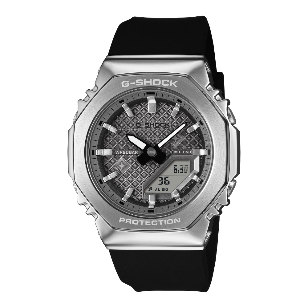 Casio G-SHOCK GM-S2110NS-1AER ottagonale metallo 40,5 mm-2b Gioielli