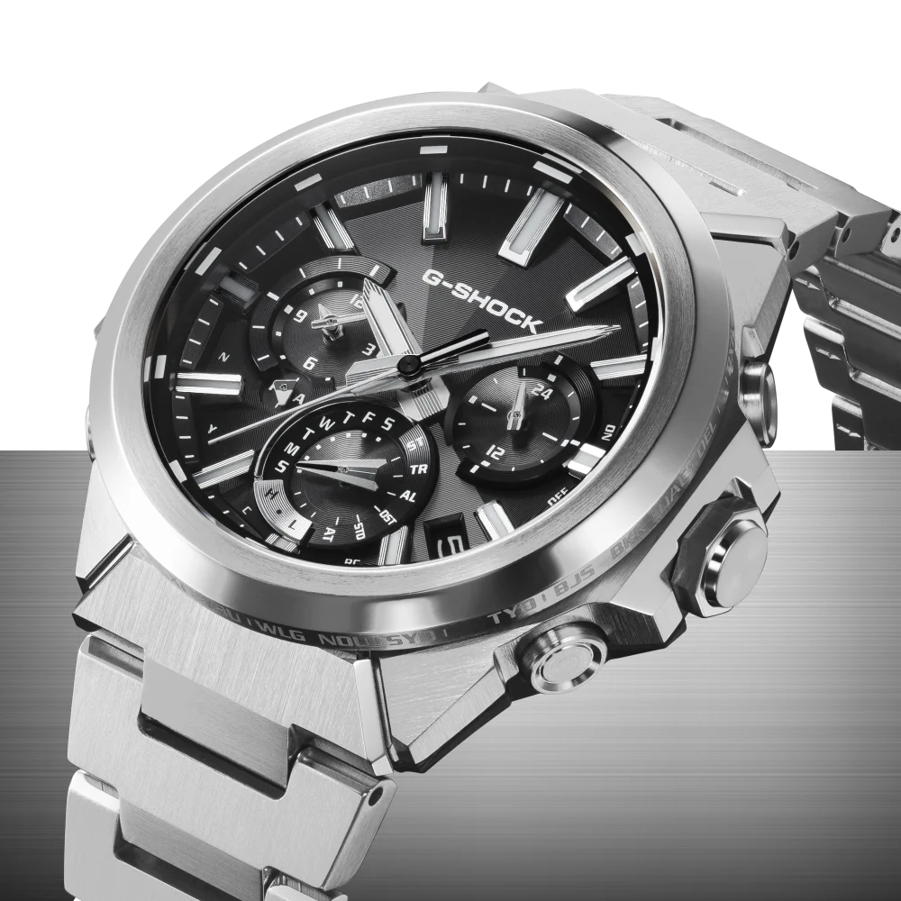 Casio G-SHOCK GST-W1000D-1AER G-STEEL Tough Solar nero acciaio-2b Gioielli