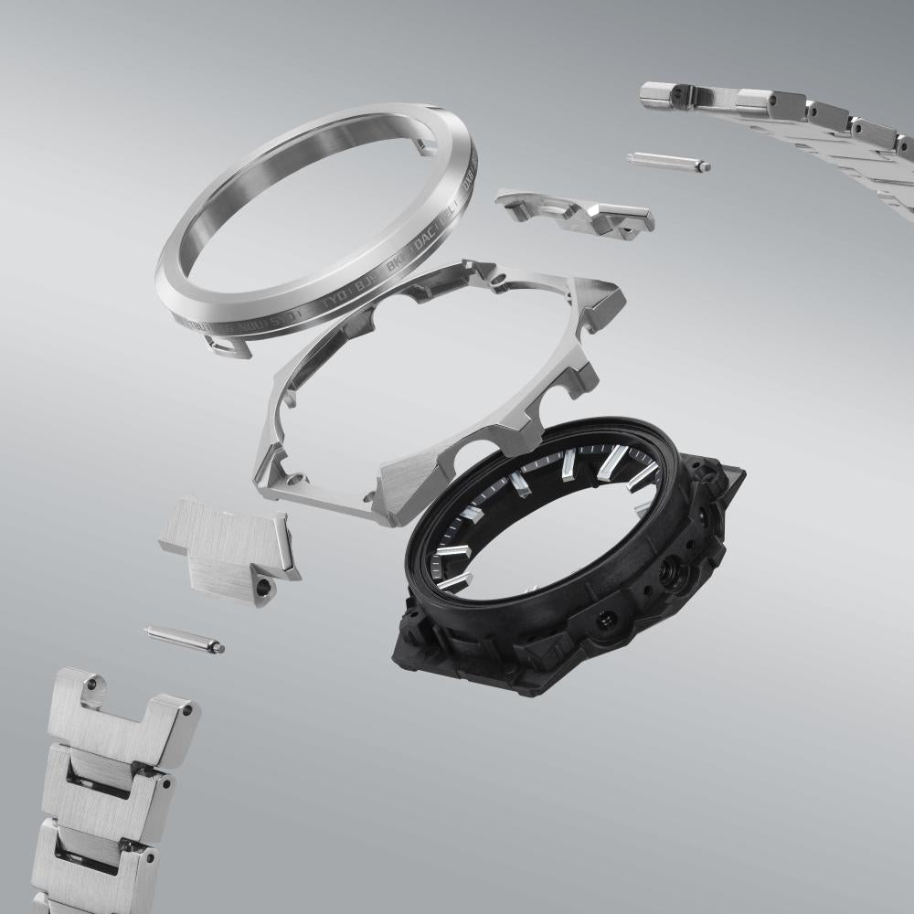 Casio G-SHOCK GST-W1000D-1AER G-STEEL Tough Solar nero acciaio-2b Gioielli