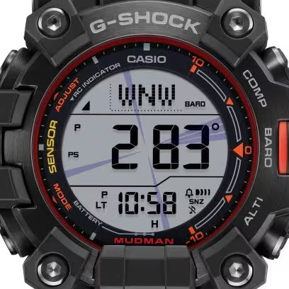 Orologio Casio G-Shock GW-9500MEC-1ER Mudman radiocontrollato solare uomo 52 mm-2b Gioielli