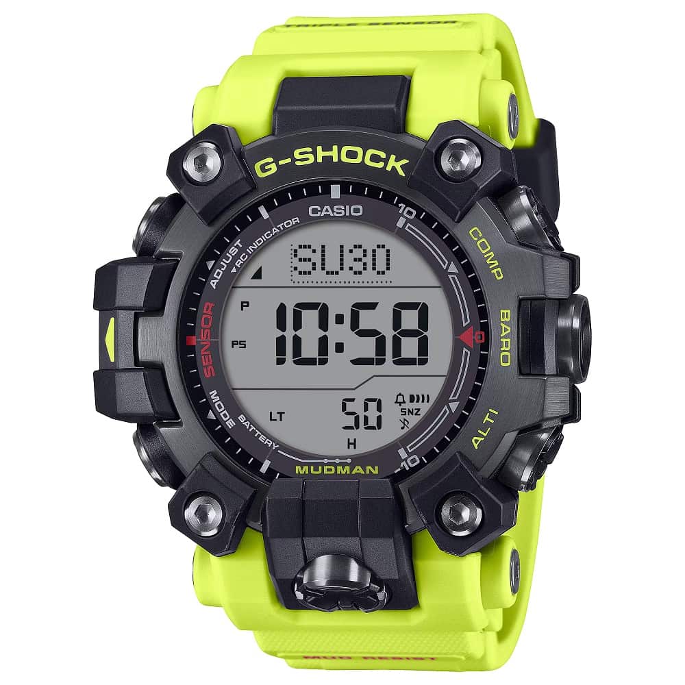 Orologio Casio G-Shock GW-9500MRY-1A9ER Mudman Rescue Yellow Limited Edition uomo 53 mm-2b Gioielli
