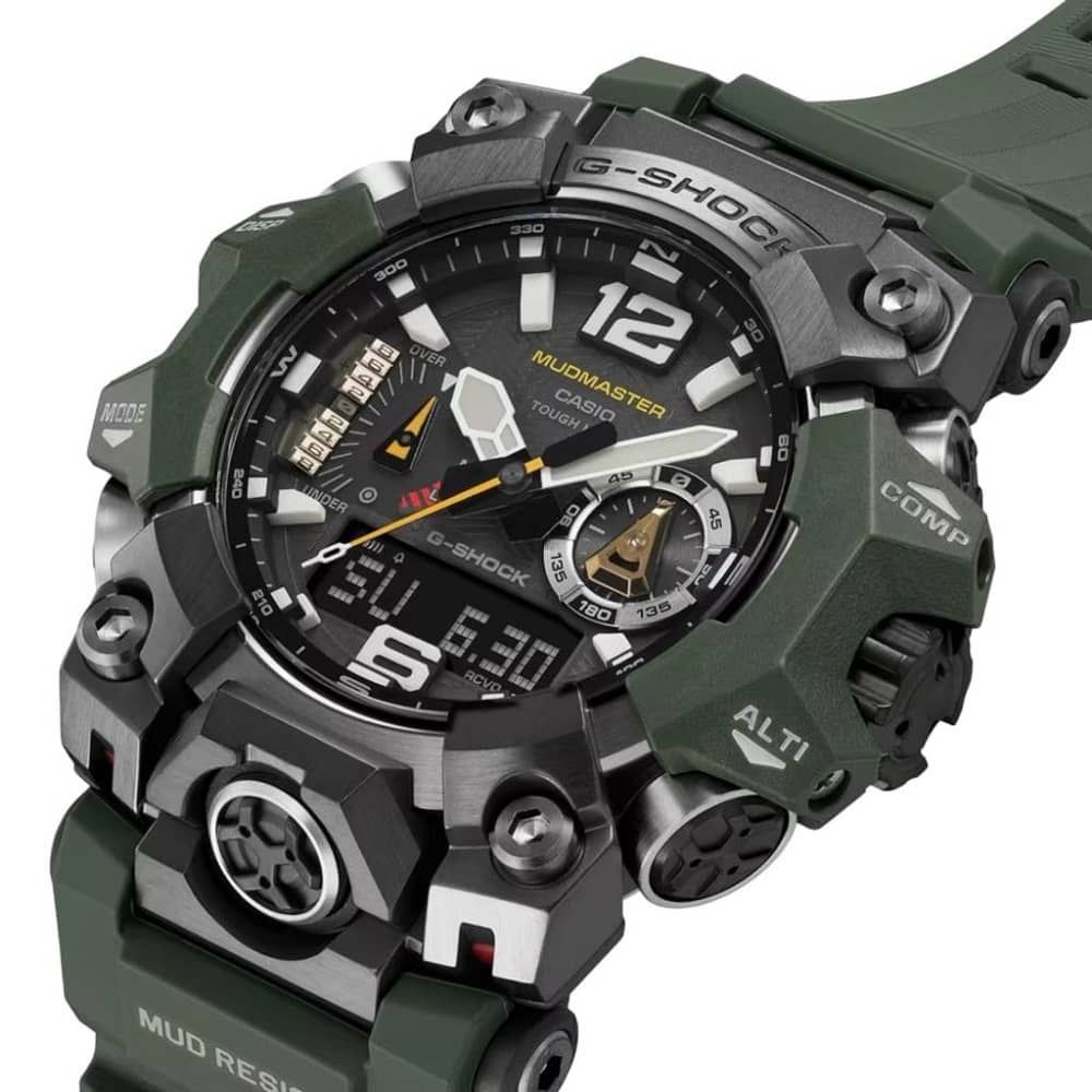 Orologio Casio G-Shock GWG-B1000-3AER Mudmaster solare radiocontrollato uomo-2b Gioielli